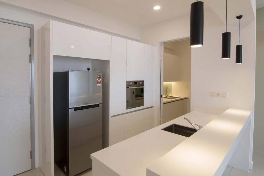 Jazz 313 Cosy 2-Bedroom Suite With Pool & Seaview Bagan Jermal ภายนอก รูปภาพ