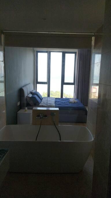 Jazz 313 Cosy 2-Bedroom Suite With Pool & Seaview Bagan Jermal ภายนอก รูปภาพ